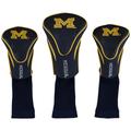 Michigan Wolverines 3-Pack Contour Golf Club Head Covers