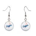 Los Angeles Dodgers Swarovski Pick Off Earrings