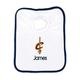 Newborn & Infant White Cleveland Cavaliers Personalized Bib