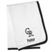 White Colorado Rockies Personalized Baby Blanket