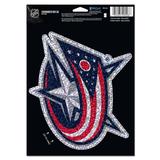 WinCraft Columbus Blue Jackets 5" x 7" Shimmer Decal