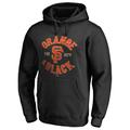 Men's Black San Francisco Giants Hometown Collection Orange & Pullover Hoodie