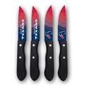 Woodrow Houston Texans 4-Piece Stainless Steel Steak Knife Set