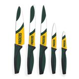 Woodrow Green Bay Packers 5-Piece Stainless Steel Cutlery Knife Set