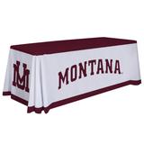 Black/Maroon Montana Grizzlies 6' Table Cloth