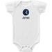 Infant White Minnesota Timberwolves Personalized Bodysuit