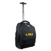 Black LSU Tigers 19'' Premium Wheeled Backpack