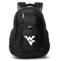 MOJO Black West Virginia Mountaineers 19'' Laptop Travel Backpack