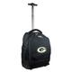 Black Green Bay Packers 19'' Premium Wheeled Backpack