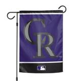 WinCraft Colorado Rockies 12" x 18" Double-Sided Garden Flag