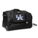 MOJO Kentucky Wildcats Black 27'' 2-Wheel Drop Bottom Rolling Duffel Bag