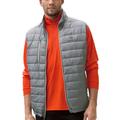 Men's Gray Gonzaga Bulldogs Apex Compressible Quilted Vest