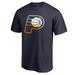 Men's Fanatics Branded Navy Indiana Pacers Gradient Logo T-Shirt
