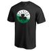 Men's Fanatics Branded Black Boston Celtics Gradient Logo T-Shirt
