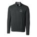 Men's Cutter & Buck Heather Charcoal Penn State Nittany Lions Big Tall Lakemont Half-Zip Jacket