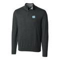 Men's Cutter & Buck Heather Charcoal North Carolina Tar Heels Big Tall Lakemont Half-Zip Jacket