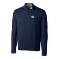 Men's Cutter & Buck Navy North Carolina Tar Heels Big Tall Lakemont Half-Zip Jacket