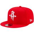 Men's New Era Red Houston Rockets Official Team Color 9FIFTY Snapback Hat