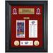 Highland Mint Los Angeles Angels 18" x 22" 2002 World Series Champions Deluxe Coin & Ticket Collection Photo