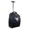 Black West Virginia Mountaineers 19'' Premium Wheeled Backpack