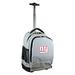 MOJO Gray New York Giants 19'' Premium Wheeled Backpack