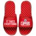 Youth ISlide Red LA Clippers Team Slogan Slide Sandals