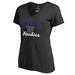 Women's Fanatics Branded Black Washington Huskies Victory Script T-Shirt