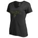 Pittsburgh Pirates Fanatics Branded Women's Camo T-Shirt - Black