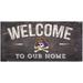 ECU Pirates 6" x 12" Welcome To Our Home Sign