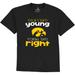 Toddler Fanatics Branded Black Iowa Hawkeyes Start Em Young T-Shirt