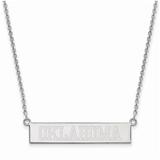 Women's Oklahoma Sooners Sterling Silver Small Bar Necklace