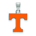 Women's Tennessee Volunteers Sterling Silver Small Enamel Pendant