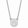 Women's Edmonton Oilers Sterling Silver Small Pendant Necklace