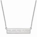 Women's Philadelphia Flyers Sterling Silver Small Bar Necklace
