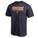 Men's Navy Pepperdine Waves True Sport Volleyball T-Shirt