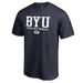 Men's Navy BYU Cougars True Sport Volleyball T-Shirt