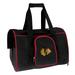 Black Chicago Blackhawks Small 16" Pet Carrier