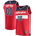 Men's Fanatics Branded Red Washington Wizards Fast Break Custom Replica Jersey - Icon Edition