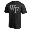 Men's Fanatics Black Wake Forest Demon Deacons Static Logo T-Shirt