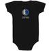 Infant Black Dallas Mavericks Personalized Bodysuit