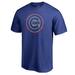 Men's Fanatics Branded Royal Chicago Cubs Static Logo T-Shirt