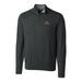 Men's Cutter & Buck Heather Charcoal Minnesota Golden Gophers Big Tall Lakemont Half-Zip Jacket