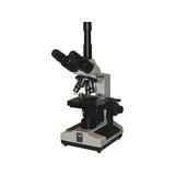LW Scientific Revalation III Trinocular Microscope with DIN Plan Objectives LED CREAM R3M-TN4A-DPL3