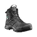 HAIX Black Eagle Safety 55 Mid Side-Zip Mens Boots Black 12 Wide 620012W-12