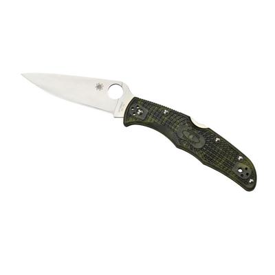 Spyderco Endura 4 Zome Folding Knife Green C10ZFPGR