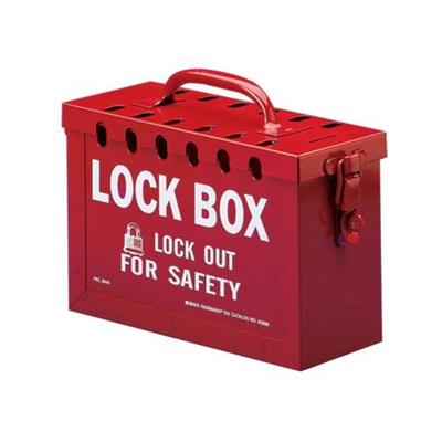 Brady 13 Lock Group Lock Box Blue 262-45190 Unit EA