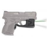 Crimson Trace Laserguard Pro Red Laser and Light LL-802G CR2 Springfield Green 150 Lumens Black LL-802G