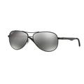 Ray-Ban RB8313 Sunglasses 002/K7-61 - Shiny Black Frame Grey Mirror Black Polar Lenses