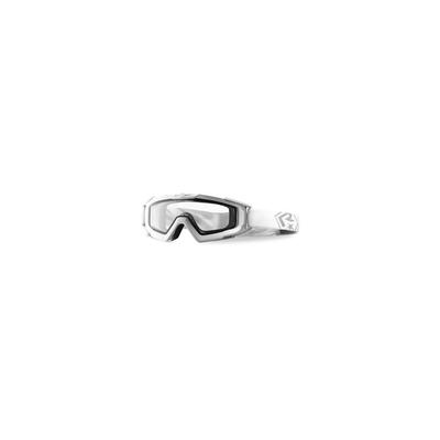 Revision Snowhawk Basic Goggle System w/ Clear Lens White Frame 4-0100-0007