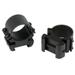 Weaver Sure Grip Windage Adjustable Rings - 1in Medium Matte Black 49143